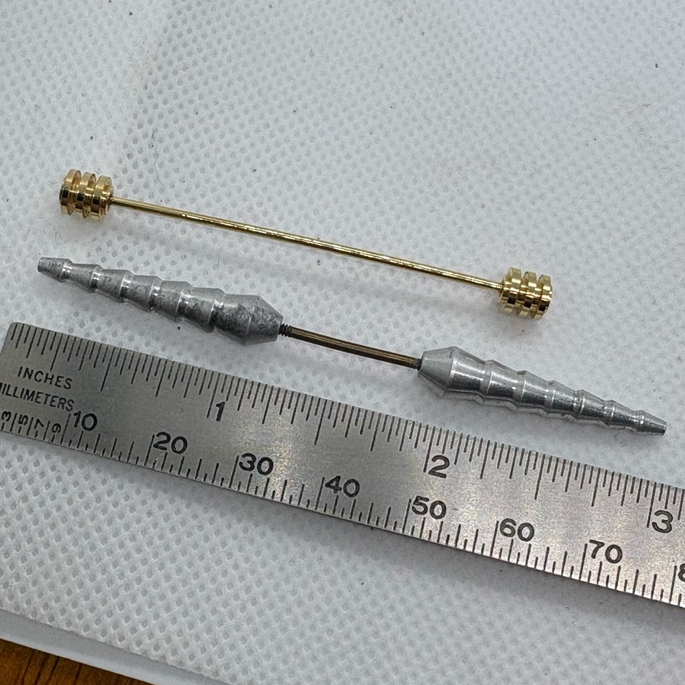 Men’s Gold and Silver Tie Bars